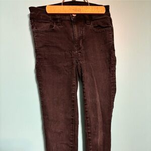 American Eagle Outfitters Women's Dark Black Skinny Jeans